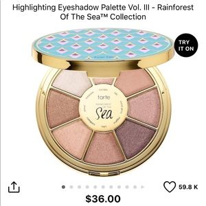 Tarts Highlighting Eyeshadow Palette